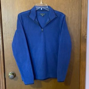 AEROPOSTALE Navy blue Men’s XS 1/4 zip fleece